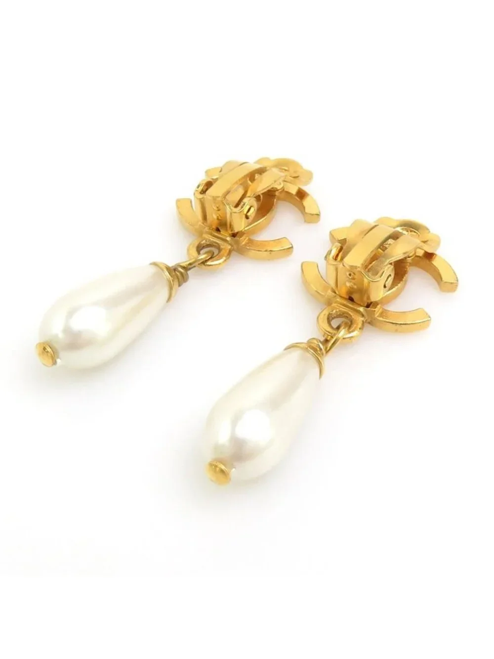 Chanel Earrings CC Logo